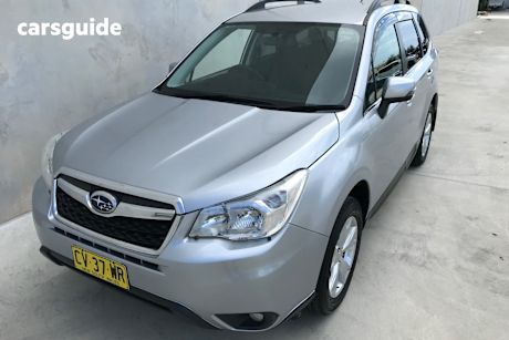 Silver 2013 Subaru Forester Wagon 2.5I-L