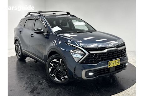 Blue 2022 Kia Sportage Wagon SX+ F