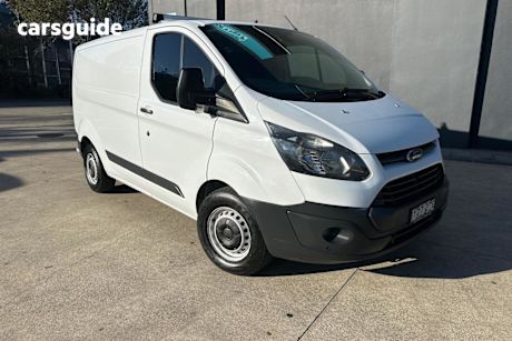 White 2016 Ford Transit Custom Commercial 290S Low Roof SWB