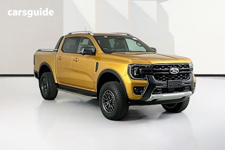 Yellow 2023 Ford Ranger Double Cab Pick Up Wildtrak 3.0 (4X4)