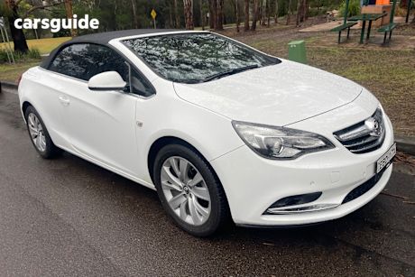 White 2015 Holden Cascada Convertible