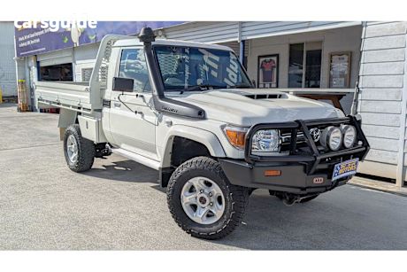 White 2019 Toyota Landcruiser OtherCar GXL 4X4