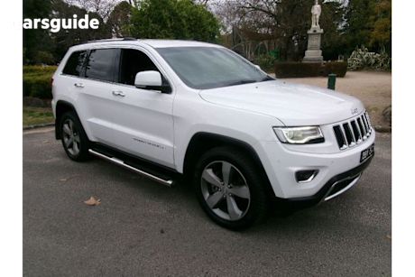 White 2014 Jeep Grand Cherokee Wagon Limited (4X4)