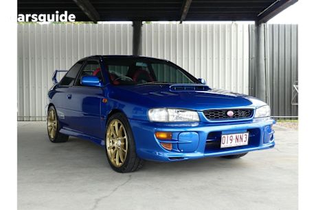 Blue 1998 Subaru Impreza Sedan WRX 4WD