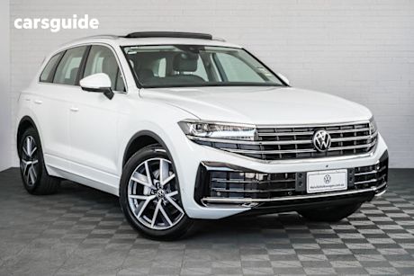 White 2025 Volkswagen Touareg Wagon 210TDI Elegance