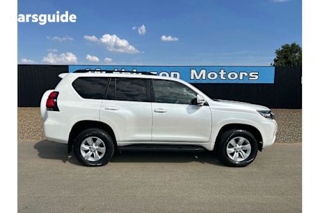 White 2019 Toyota Landcruiser Prado Wagon GXL 4X4