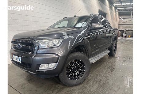 Grey 2017 Ford Ranger Dual Cab Pick-up Wildtrak 3.2 (4X4)