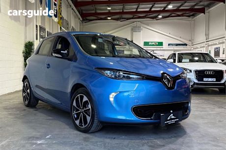 Blue 2020 Renault ZOE Hatchback Intens