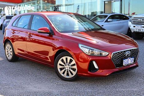 Red 2019 Hyundai I30 Hatch GO F