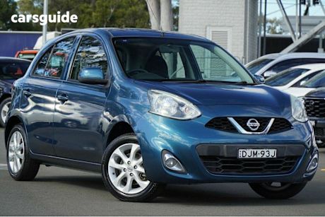 Blue 2016 Nissan Micra Hatch TI F