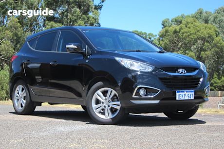 Black 2013 Hyundai IX35 Wagon SE (awd)