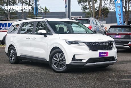 White 2022 Kia Carnival OtherCar S F