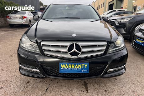Black 2013 Mercedes-Benz C200 Sedan BE