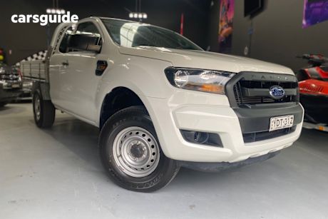 White 2016 Ford Ranger Super Cab Chassis XL 2.2 HI-Rider (4X2)