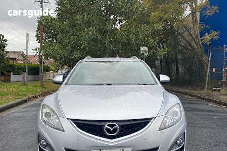 Silver 2012 Mazda 6 Wagon Touring
