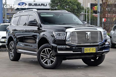 Black 2024 GWM Tank 500 Wagon ULTRA HYBRID 4WD