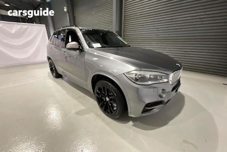 Grey 2015 BMW X5 Wagon M50D
