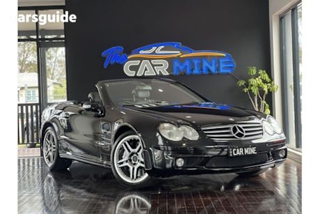 Black 2004 Mercedes-Benz SL-Class OtherCar SL65 AMG R