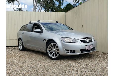 Silver 2011 Holden Commodore Wagon EQUIPE R
