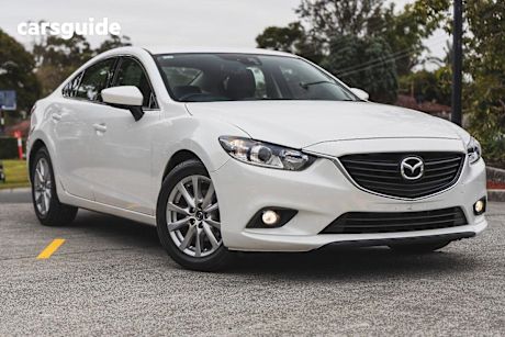 White 2016 Mazda Mazda6 Sedan SPORT F