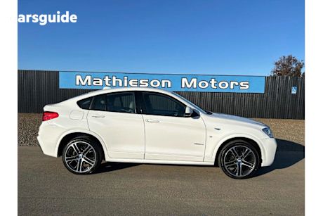 White 2018 BMW X4 Wagon XDRIVE20I 4X4