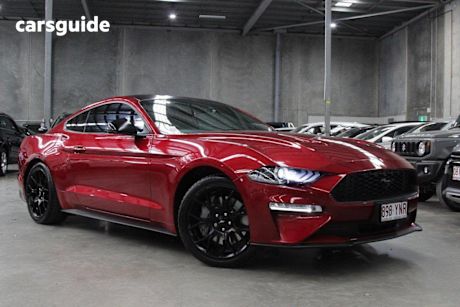 Red 2018 Ford Mustang Coupe Fastback 2.3 Gtdi
