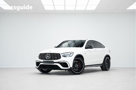 White 2021 Mercedes-Benz GLC-Class SUV GLC63 AMG S 4WD