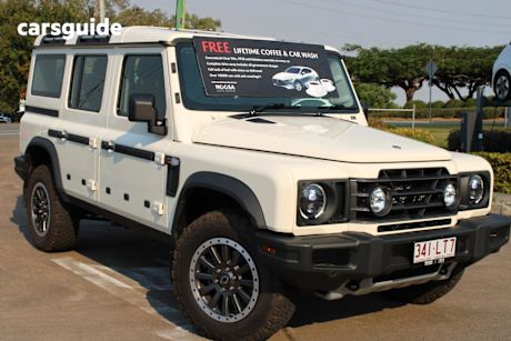 White 2024 Ineos Grenadier Wagon Fieldmaster Edition