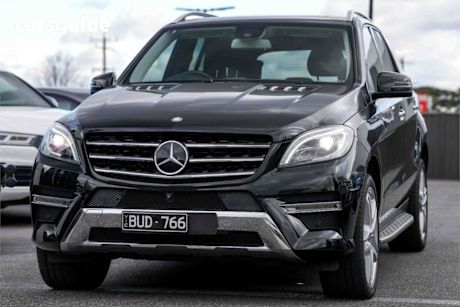 Black 2013 Mercedes-Benz ML350 Wagon B.E. (4X4)