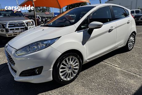 White 2014 Ford Fiesta Hatchback Sport