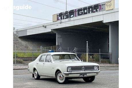 White 1971 Holden Kingswood Sedan