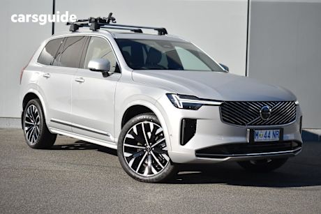 Silver 2025 Volvo XC90 Wagon Ultra B5 Bright Mhev