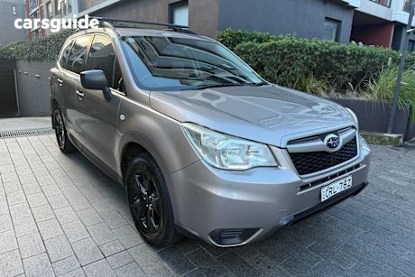 Beige 2013 Subaru Forester Wagon 2.0D-L