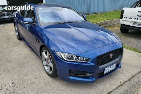 Blue 2015 Jaguar XE Sedan 20D R-Sport
