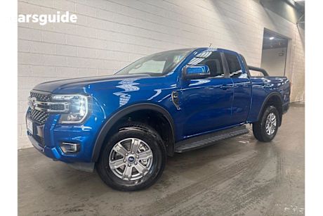 Blue 2022 Ford Ranger Super Cab Utility XLT 2.0 (4X4)