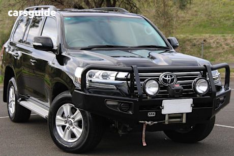 Black 2016 Toyota Landcruiser SUV GXL 4X4
