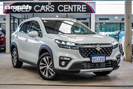 White 2022 Suzuki S-Cross Hatch ALLGRIP PRESTIGE 4X4