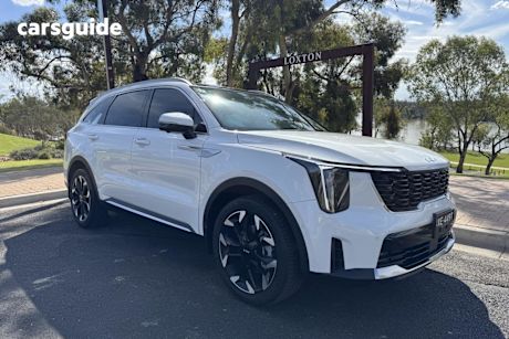 White 2024 Kia Sorento Wagon GT-Line 7 Seat