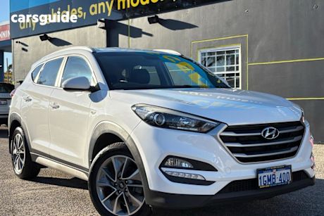 White 2017 Hyundai Tucson Wagon Active X 2WD