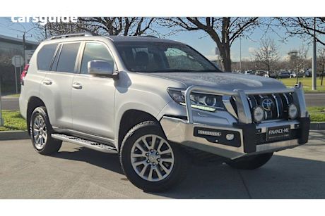 Silver 2020 Toyota Landcruiser Prado SUV VX 4X4