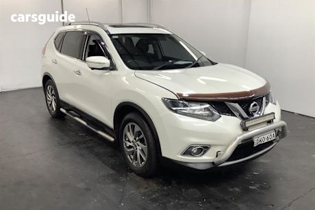 White 2015 Nissan X-Trail Wagon TL (4X4)