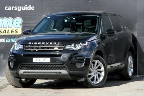 Black 2017 Land Rover Discovery Sport Wagon TD4 (132KW) SE 5 Seat