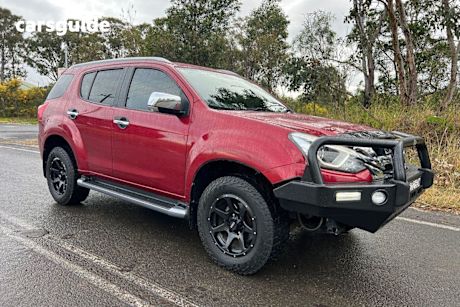 Red 2018 Isuzu MU-X Wagon LS-T 4X4