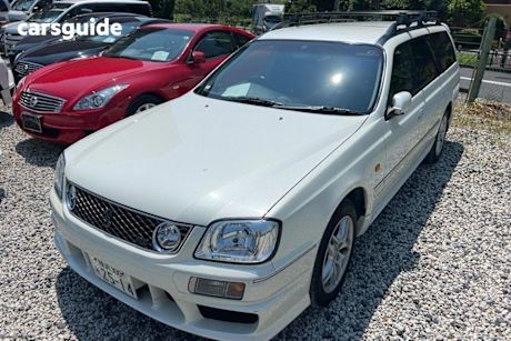White 1998 Nissan Stagea Wagon 25RS (WGC34) 4dr Wagon 4sp Auto 2.5i