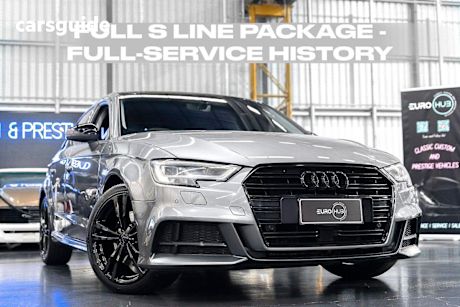 Grey 2020 Audi A3 Sportback 40 Tfsi S Line Plus