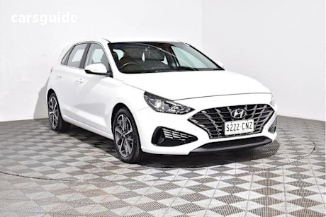White 2022 Hyundai I30 Hatch ACTIVE F
