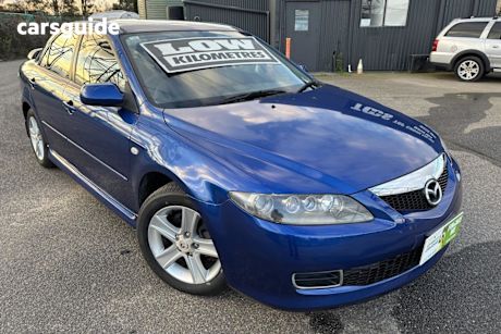Blue 2006 Mazda 6 Sedan Classic