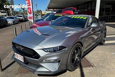 Silver 2021 Ford Mustang Fastback GT 5.0 V8