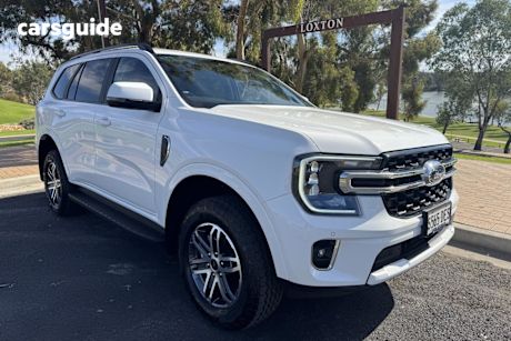 White 2024 Ford Everest Wagon Trend (4WD)