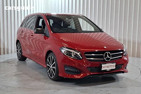 Red 2015 Mercedes-Benz B200 Hatchback